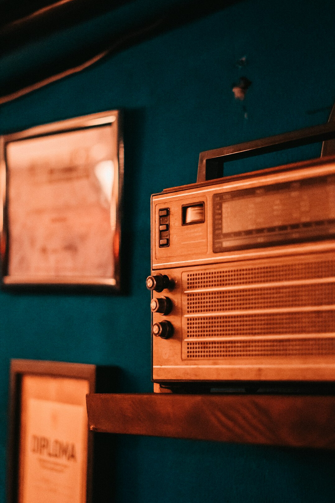 old radio recorder