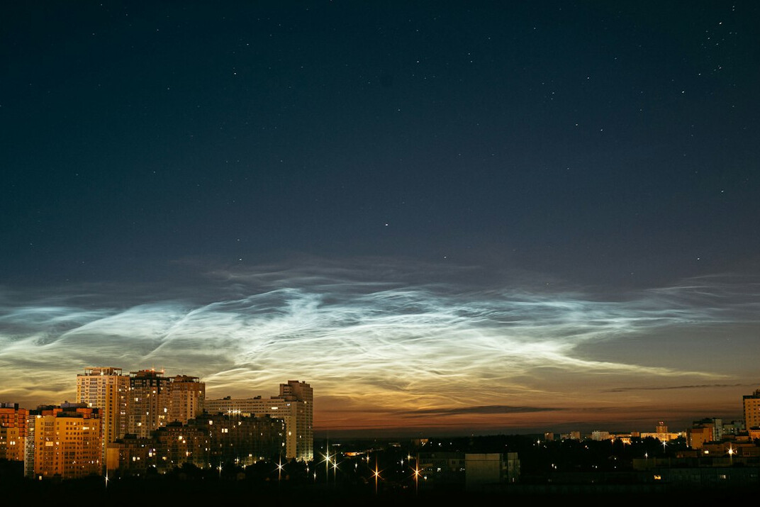 strange lights in sky